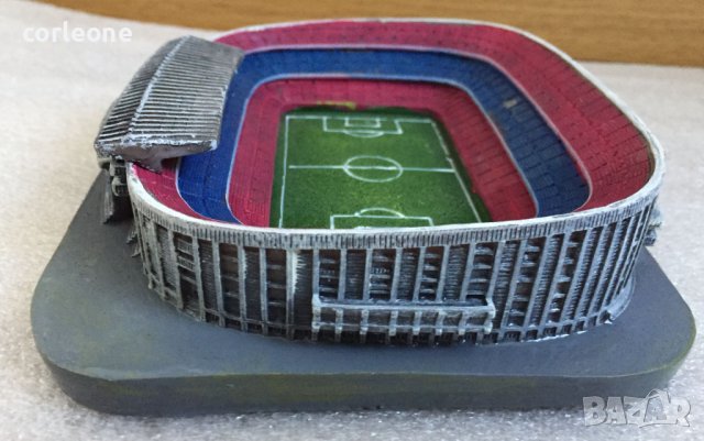 умален модел на стадиона на FC BARCELONA, снимка 3 - Антикварни и старинни предмети - 34991532