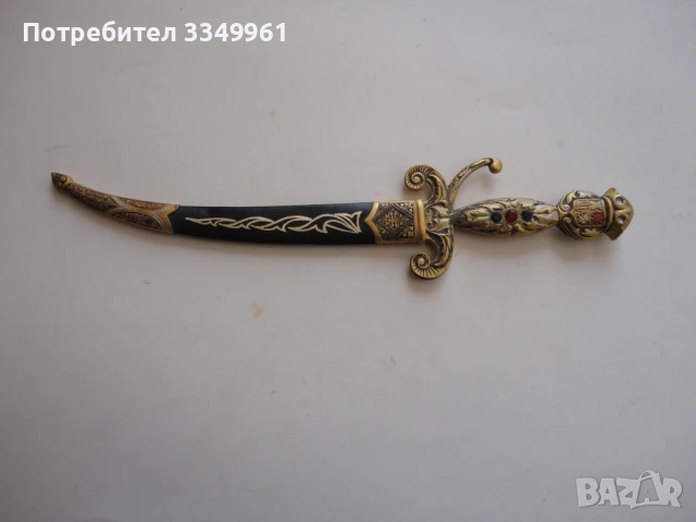 Кама кинжал с кания емайл , снимка 7 - Антикварни и старинни предмети - 51281750