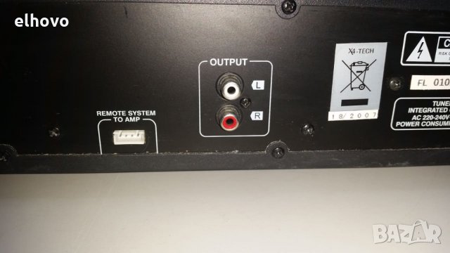 Стерео тунер X4-TECH TU 1000, снимка 3 - Ресийвъри, усилватели, смесителни пултове - 27136261