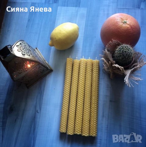 Восъчни свещи - различни видове , снимка 4 - Декорация за дома - 38584912