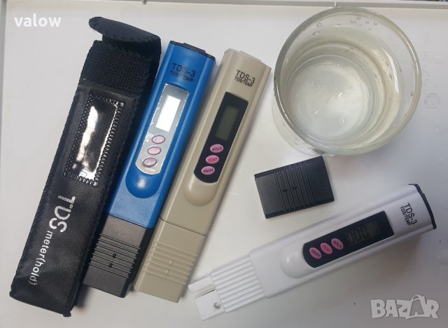 TDS ТДС метър тестер за чистота качество и температура на водата, снимка 2 - Други - 32800049