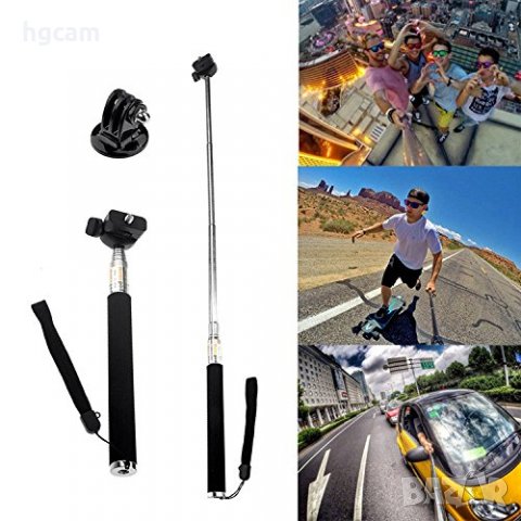 Комплект аксесоари SUPER SET за екшън камери GoPro и др., снимка 6 - Чанти, стативи, аксесоари - 27714534