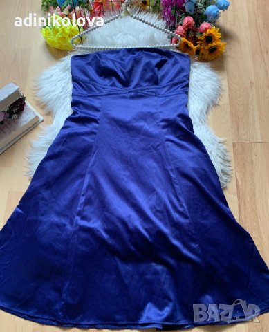 Сатенена рокля VILA, снимка 1 - Рокли - 36963418