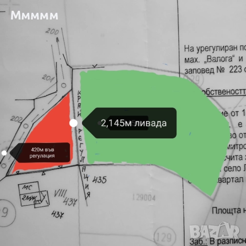 Продавам равен парцел в с. Лесковдол , снимка 2 - Парцели - 51238212