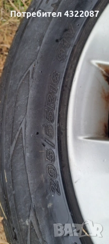 Джанти с гуми 205/55/16 от Опел Мерива Opel Meriva CDTI 1.3 95 к. с, снимка 6 - Гуми и джанти - 53051586