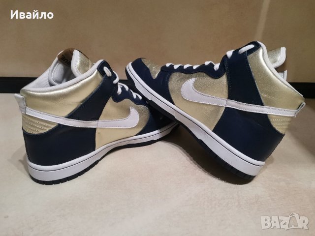 Nike ID Dunk Gold Blue. , снимка 6 - Маратонки - 40074899