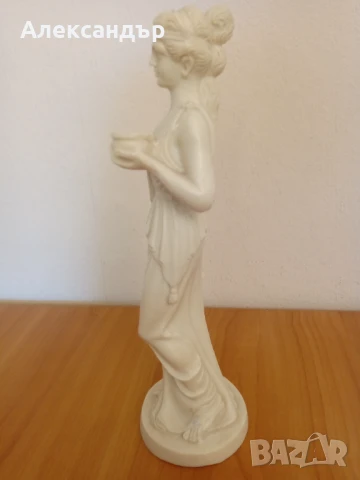 Статуетка от алабастър на богинята ХЕБА, снимка 6 - Статуетки - 50486876