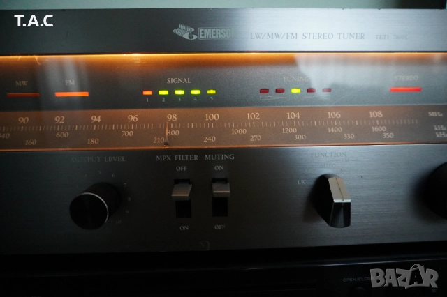 Тунер Emerson  U.S.A, снимка 6 - Декове - 40227527