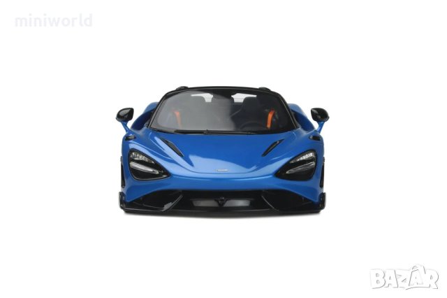 McLaren 765LT Spider 2021 - мащаб 1:18 на GT SPIRIT моделът е нов в кутия, снимка 4 - Колекции - 43757509