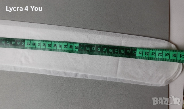 Dreamgirl бели чорапи със силикон One size, снимка 11 - Бельо - 52506948