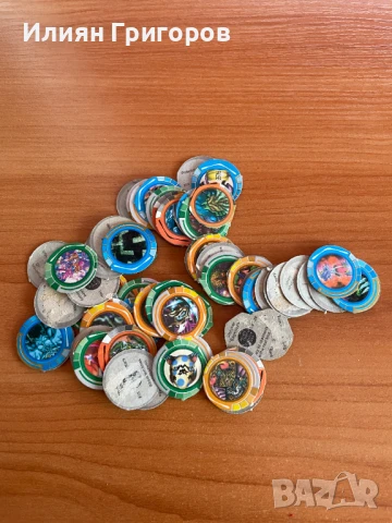 Колекция Tazos Yu-Gi-Oh! картонени жетони