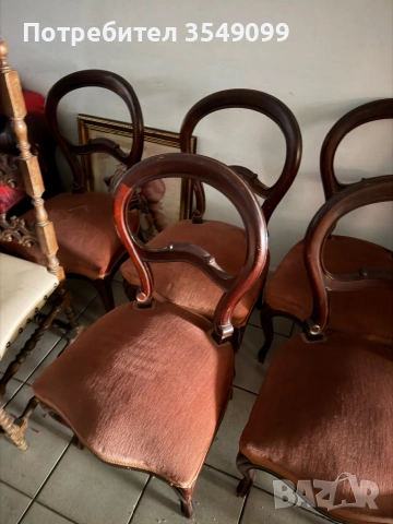 Ретро столове , снимка 3 - Антикварни и старинни предмети - 53579747