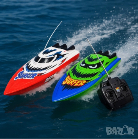 Детска високоскоростна  лодка с дистанционно управление