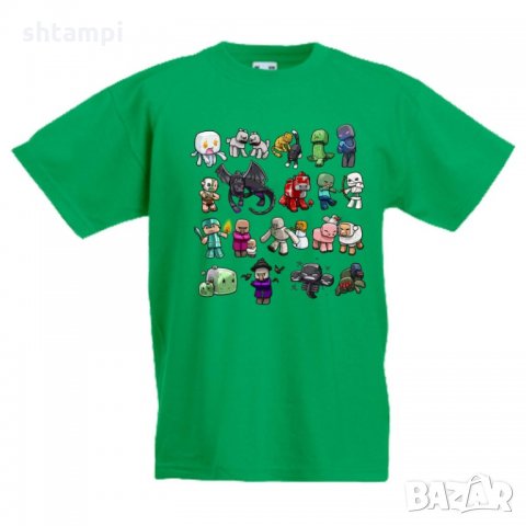 Детска тениска майнкрафт Minecraft 8, снимка 3 - Детски тениски и потници - 32938798