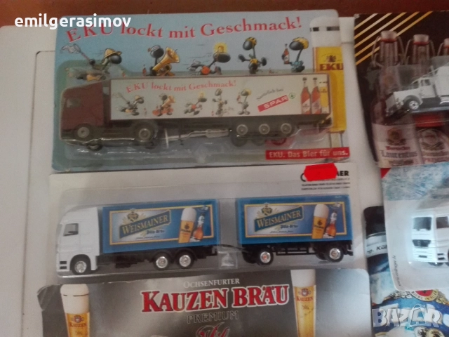 Рекламни камиончета бира , мащаб 1/87., снимка 14 - Колекции - 51150621