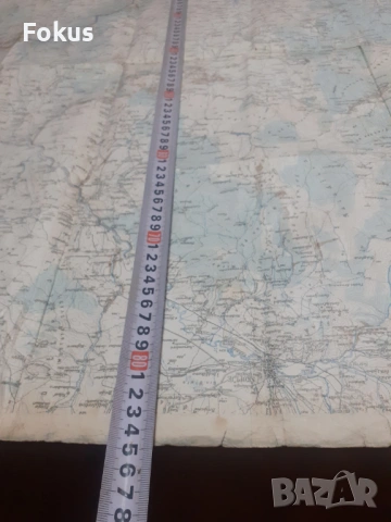 Стара голяма карта на Македония, снимка 6 - Антикварни и старинни предмети - 53281906