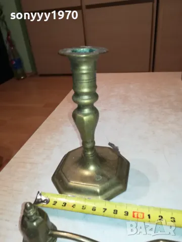 МЕД МЕСИНГ 2БР  ОТ ФРАНЦИЯ 1811241542, снимка 12 - Антикварни и старинни предмети - 48013283