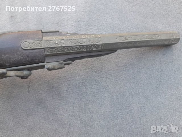 Стара Реплика Капсулен пистолет декор Forsyth Patent, снимка 3 - Други ценни предмети - 40350907