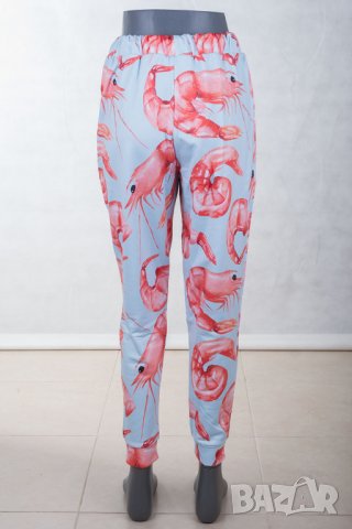 Ватирано дамско спортно долнище в светлосиньо Colour pleasure - XL, снимка 3 - Спортни екипи - 28650461