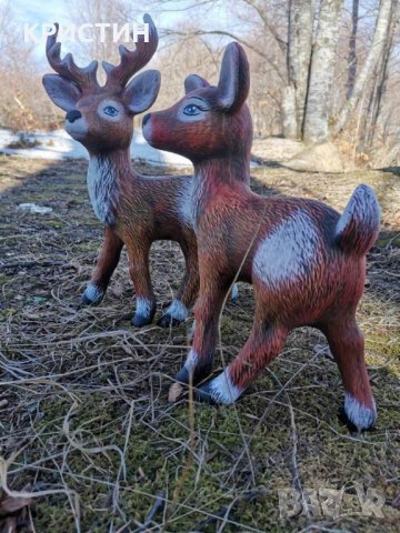 КЕРАМИЧЕН ЕЛЕН И СЪРНА, снимка 14 - Декорация за дома - 28506532