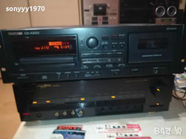 FINE ARTS AMPLI & TASCAM CD DECK-SWISS 1502251943, снимка 12 - Ресийвъри, усилватели, смесителни пултове - 49144065
