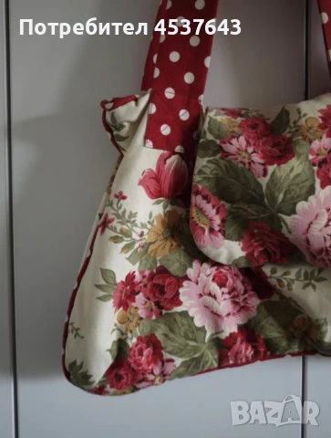 Ръчно шита дамска чанта , снимка 4 - Чанти - 51072713