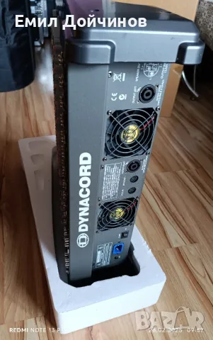 Нов DYNACORD PM1000-3, снимка 8 - Ресийвъри, усилватели, смесителни пултове - 49313622