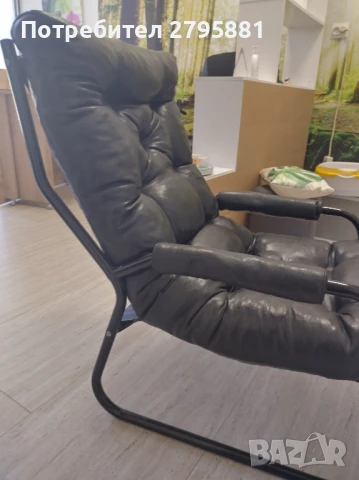 Кожено кресло, снимка 2 - Дивани и мека мебел - 50856483
