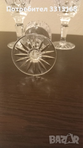 Кристални чаши Поморие , снимка 6 - Сервизи - 52084464