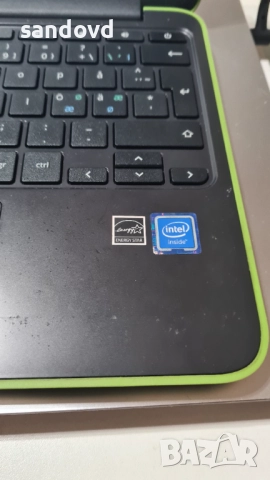 Лаптоп -хромебук HP TPN-Q151 цена 70лв, снимка 4 - Лаптопи за дома - 52711223