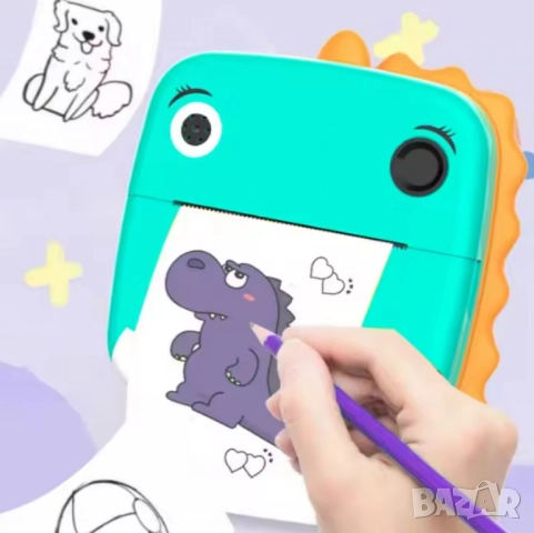 Детски цифров фотоапарат с незабавен печат – Създай магията сам, снимка 2 - Други - 52579269