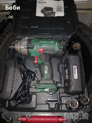 Ударен гайковер парксайд , снимка 14 - Винтоверти - 52372811