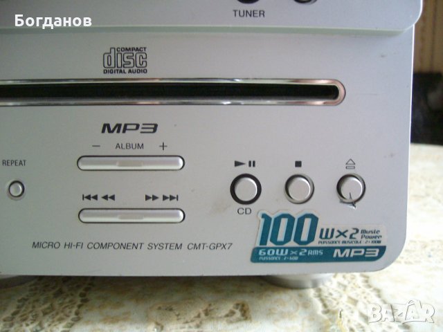 SONY HCD-GPX7 TUNER/CD/MP3/AUX IN-MD/VIDEO 2x100W, снимка 2 - Аудиосистеми - 28305044