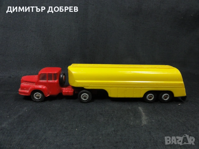СТАРА РЕТРО ПЛАСТМАСОВА КОЛИЧКА КАМИОН UNIC NOREV FRANCE, снимка 2 - Колекции - 53151538