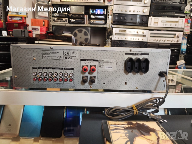 Усилвател SONY TA-FE370 Silver Две по 70 вата. В отлично техническо и много добро визуално състояние, снимка 10 - Ресийвъри, усилватели, смесителни пултове - 51169219