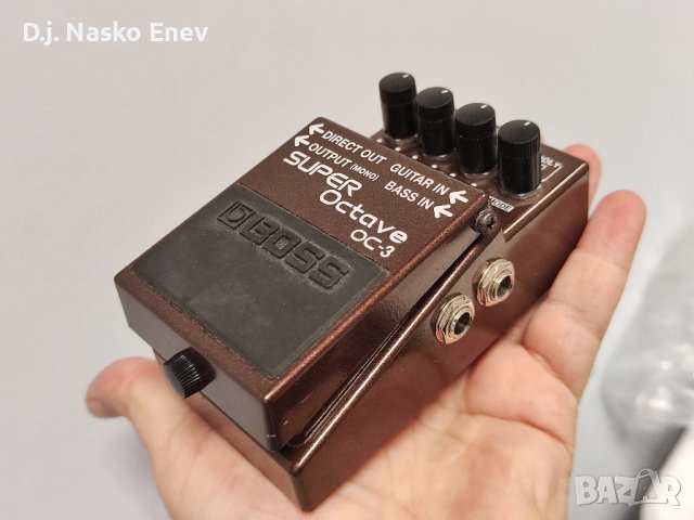 Boss OC-3 Super Octaver pedal - Супер октавер педал от Бос /КАТО НОВ/, снимка 12 - Китари - 37917459