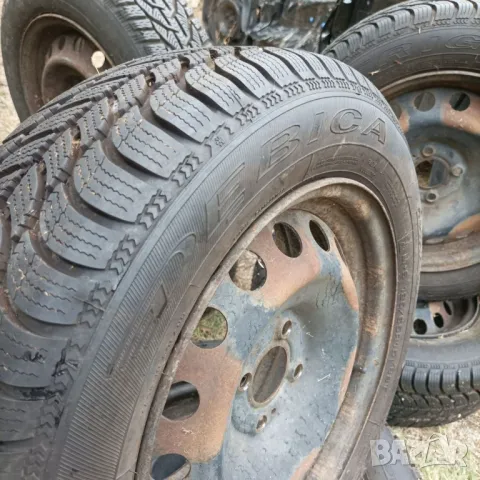 4 гуми 185/65/15 + 4 джанти Дачия Сандеро 2016, снимка 3 - Гуми и джанти - 47302839