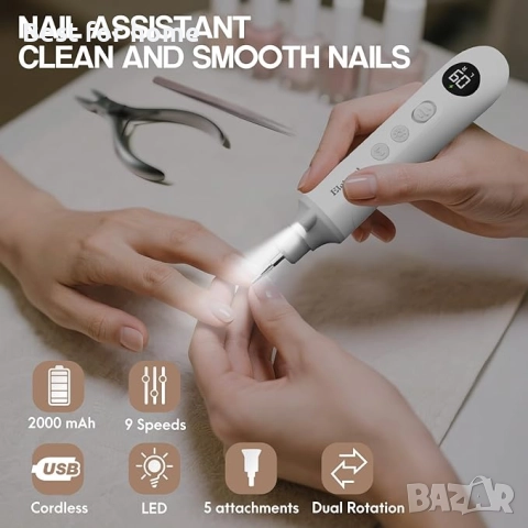 Комплект за маникюр и педикюр Eletorot за жени, снимка 5 - Други - 52801960