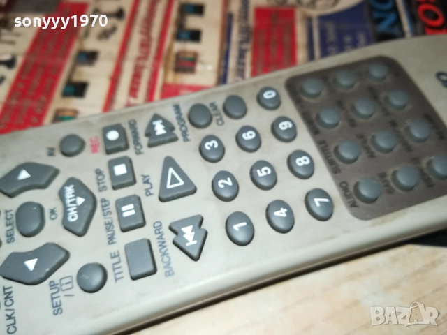 SANYO DVD/VCR COMBO REMOTE-ВНОС SWISS 2811251935, снимка 12 - Дистанционни - 52577725