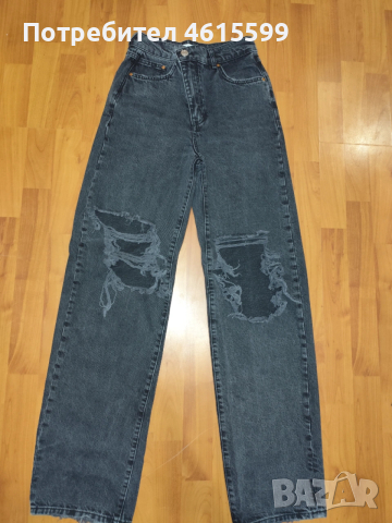 накъсани дънки на Pull&Bear 
