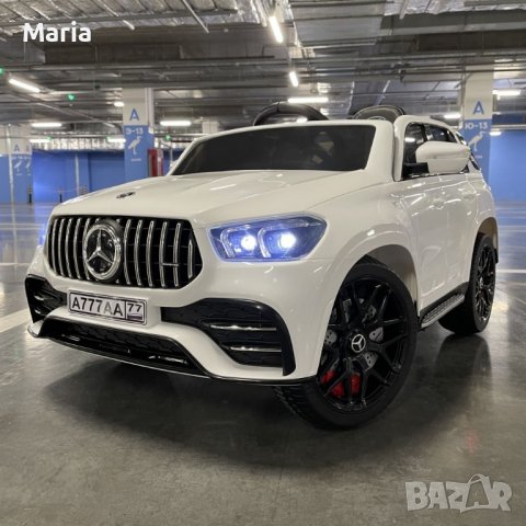 Акумулаторен джип Mercedes GLE53 4X4 (M-CLASS) Licensed 12V батерия, снимка 6 - Детски велосипеди, триколки и коли - 37014421