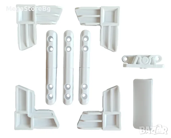 Комплект аксесоари за комарник бяло