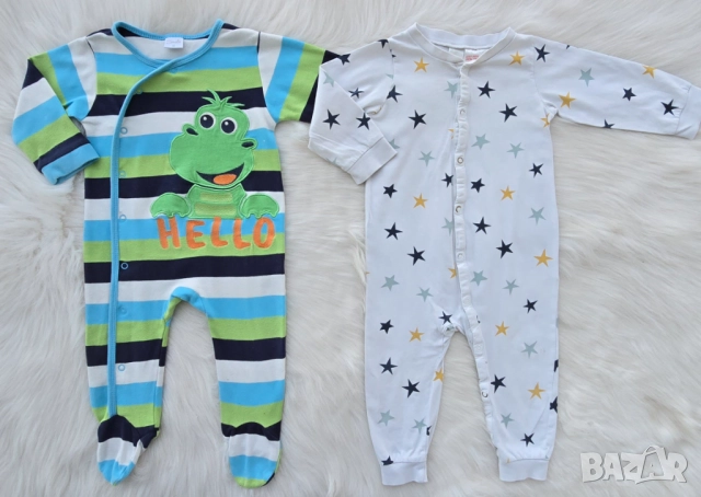 Бебешки ромпъри 9-12 месеца, снимка 2 - Бебешки гащеризони - 52164103