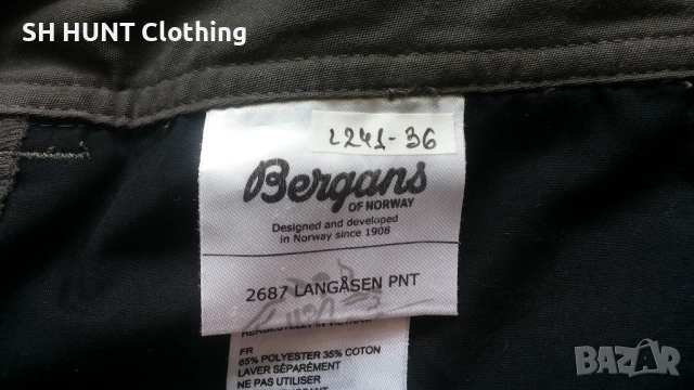 Bergans Of NORWAY Trouser размер L панталон със здрава материя - 1462, снимка 15 - Екипировка - 52448139