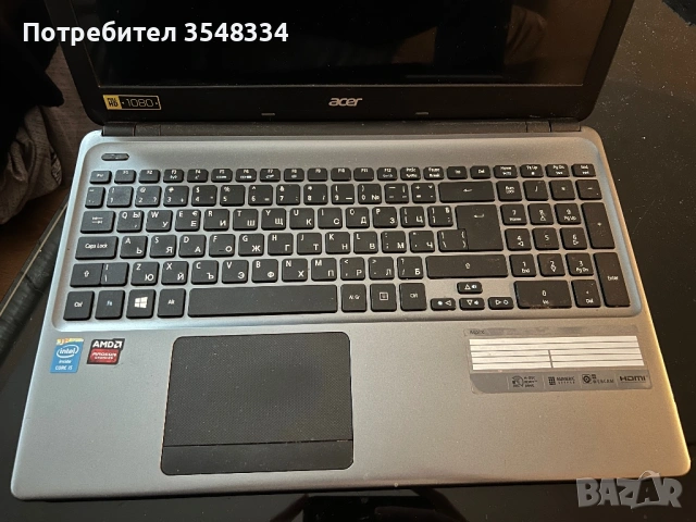 Лаптоп Acer Aspire E1-572G