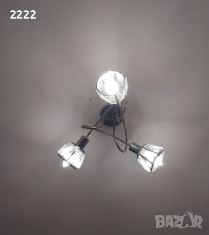 Троен полилей Rabalux, снимка 5 - Полилеи - 51286104