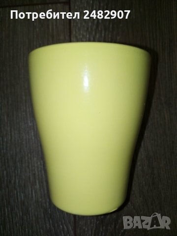 Мини керамична кашпа