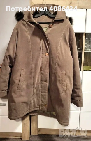 Ново зимно дамско палто (тип канадка), снимка 4 - Якета - 53306487