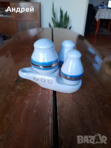 Стара порцеланова солница,солници #12, снимка 2 - Други ценни предмети - 48144099