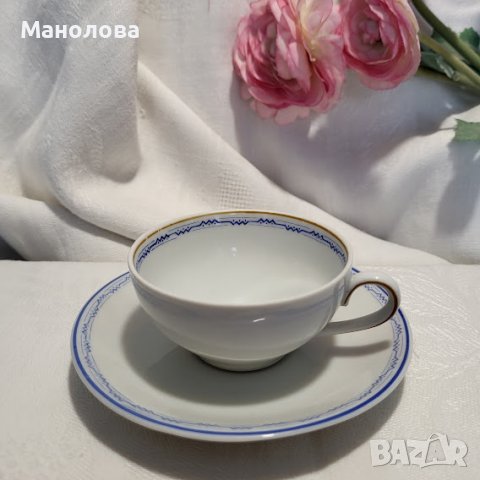 Порцеланов сервиз за кафе - фабрика Waldsassen Bareuther & Co, снимка 6 - Антикварни и старинни предмети - 31041265